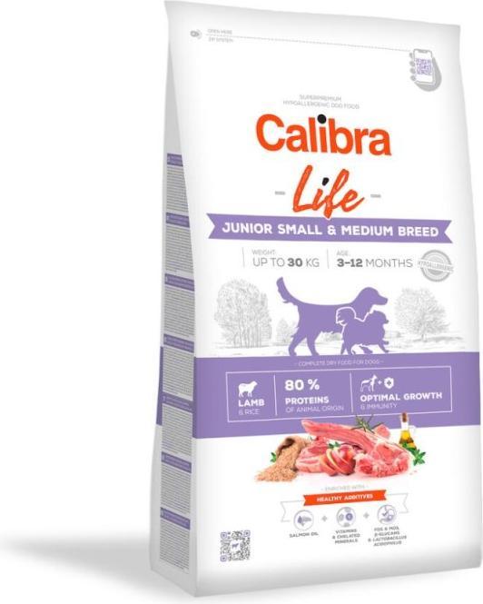 Produktbild Calibra Life Can Junior Small&Medium Lamm (2.5kg) (Junior, 2500 g)