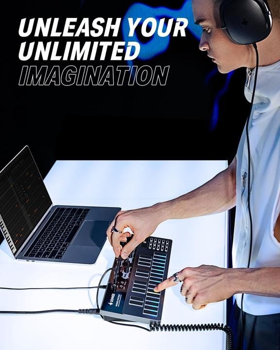 Produktbild Donner Sintetizzatore e Sequencer per Basso Analogico Essential B1