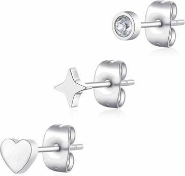 Immagine prodotto Sagapo S'Agapo Set Of Three Love Click Sck163 Earrings