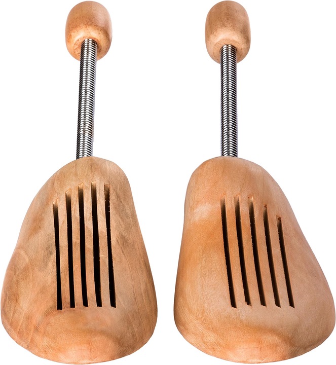 Actual product image tectake Spiral shoe trees (42, 43, 2 x)