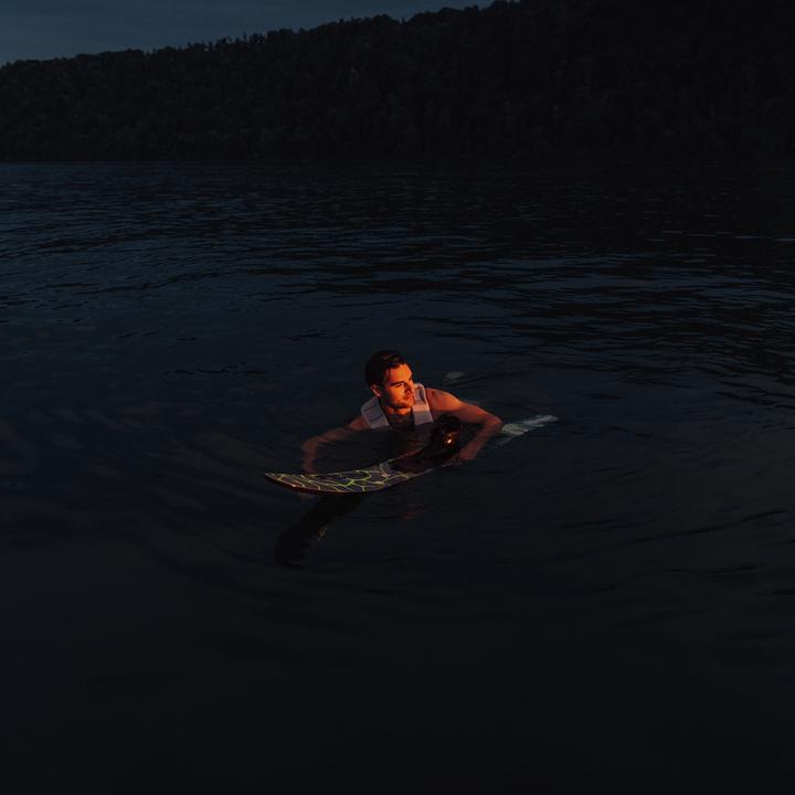 Actual product image Mesle Slalom Waterski Strato Pro with B6.2 Bindings