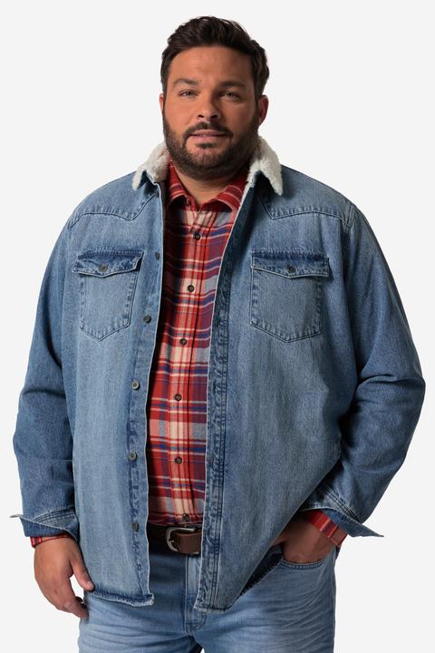 Produktbild John F. Gee Denimjacke, gefüttert, langarm, Kent Kragen, Pattentaschen, bis Gr. 8XL (XXL)