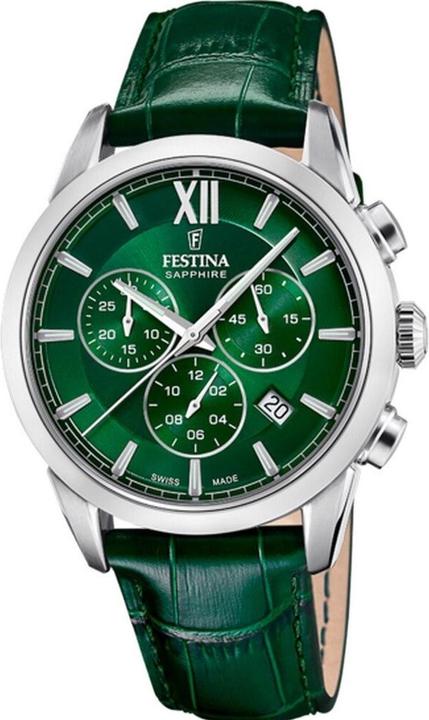 Actual product image Festina F20041/3 Chrono Swiss Made (Chronograph, 41 mm)