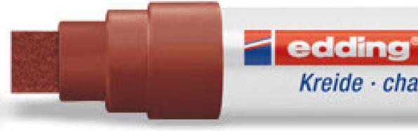 Actual product image Edding 4090 Kreidemarker (Brown, 15 mm, 1 x)