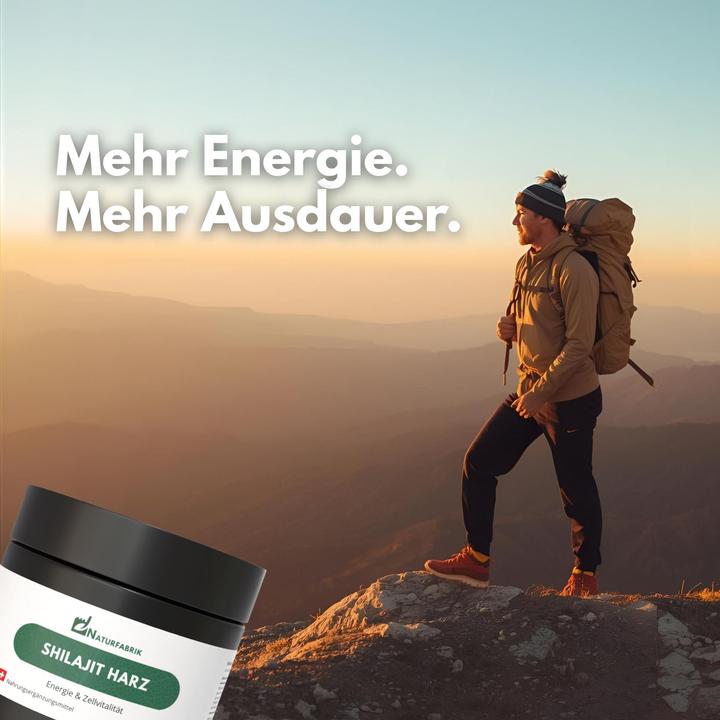 Produktbild Naturfabrik Shilajit Harz 30 g – Himalaya- & Ayurveda-Energie-Mischung (1 Stück)
