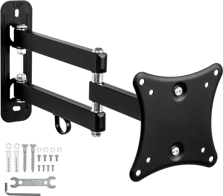 tectake TV Wandhalterung (Wand, 24", 20 kg)