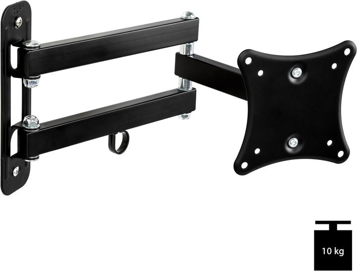 Produktbild tectake TV Wandhalterung (Wand, 24", 20 kg)