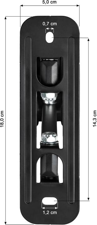 Produktbild tectake TV Wandhalterung (Wand, 24", 20 kg)