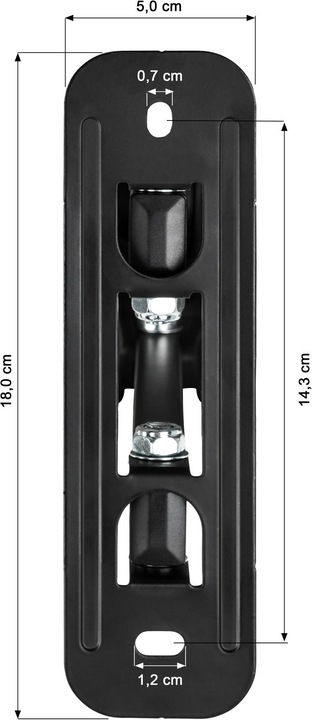 Produktbild tectake TV Wandhalterung (Wand, 24", 20 kg)