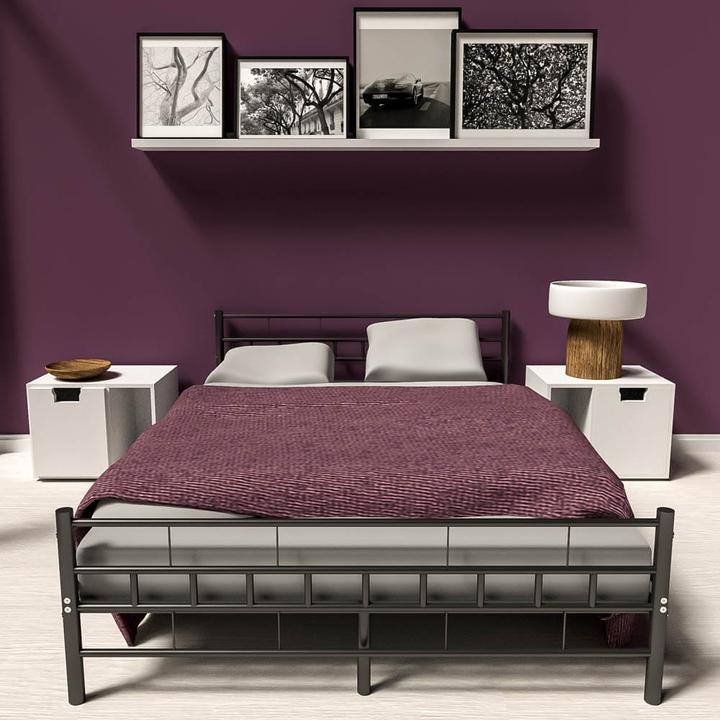 Image du produit tectake Metallbett (200 x 140 cm)