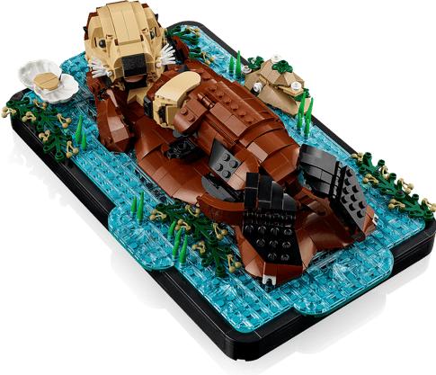 Image du produit LEGO Loutres flottantes (21366, LEGO Ideas)