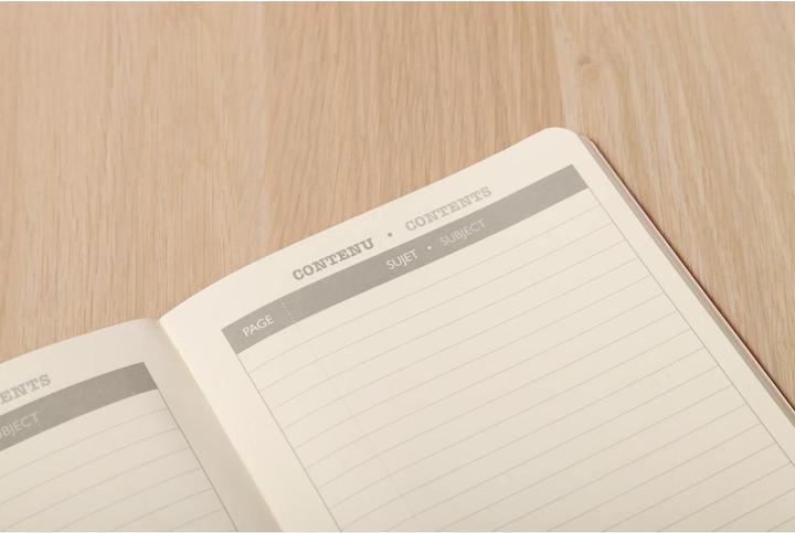 Produktbild Clairefontaine Age Bag Notizbuch (A5, Blanko, Harter Einband)