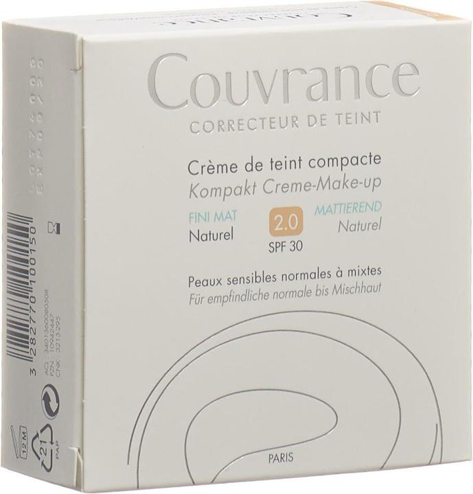 Produktbild Avène Couvrance Kompakt Make-up Mat Naturel 02 (Naturel 02)