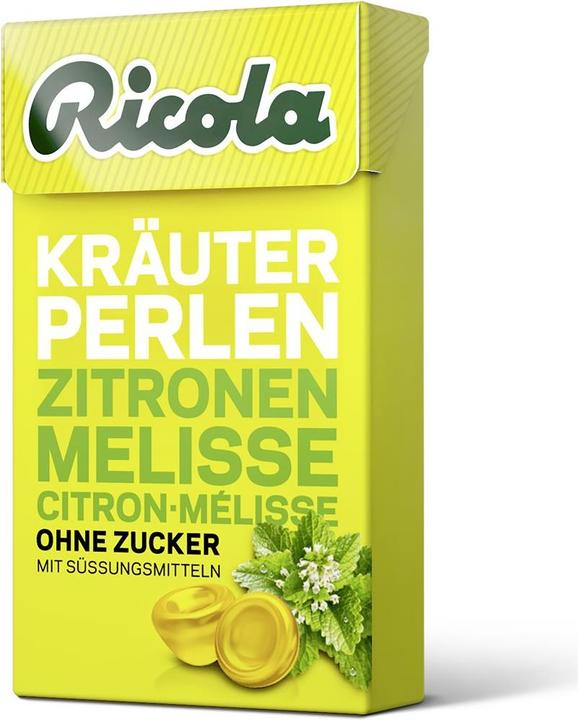Image du produit Ricola Bonbons au citron perles d'herbes sans sucre (1 pcs, 25 g)