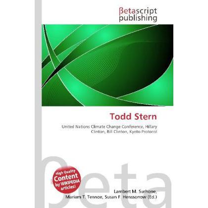 Thumbnail - Todd Stern, Fachbücher von Lambert M. Surhone, Mariam T. Tennoe, Susan F. Henssonow