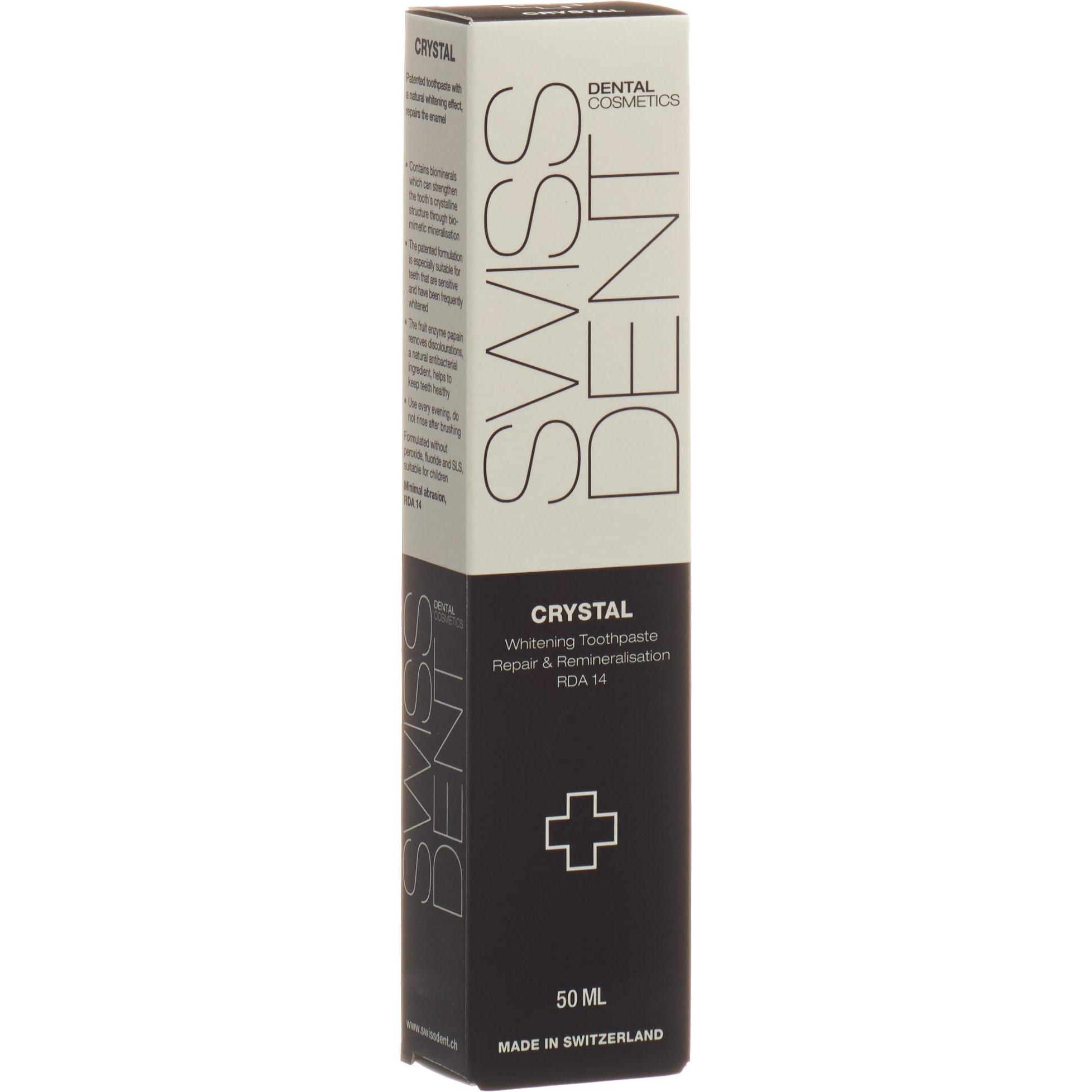 Swissdent, Zahnpasta, Crystal (50 ml)