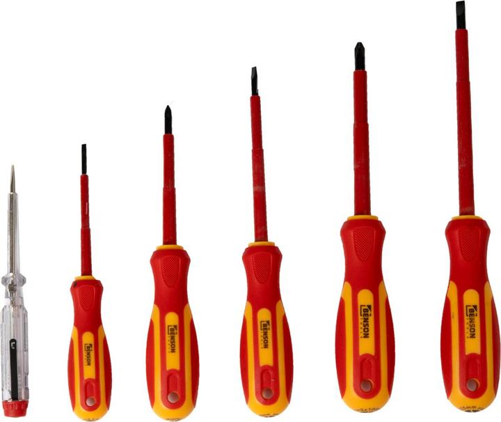 Actual product image Benson Screwdriver set 6 pcs VDE