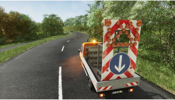 Produktbild Aerosoft Strassenmeisterei Simulator (PS4, DE)