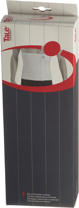 Produktbild Tale Bauchbandage 30cm 111-150cm 4-bahnig weiss (M)