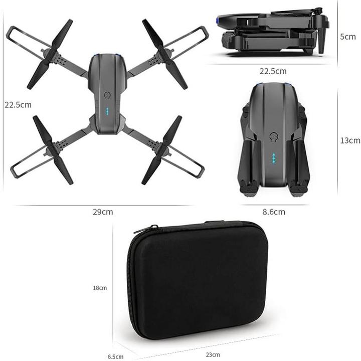 Produktbild Extralink E99 Pro Drohne | Drohne + 3 Batterien + Taschenset | 1800mAh (45 min)