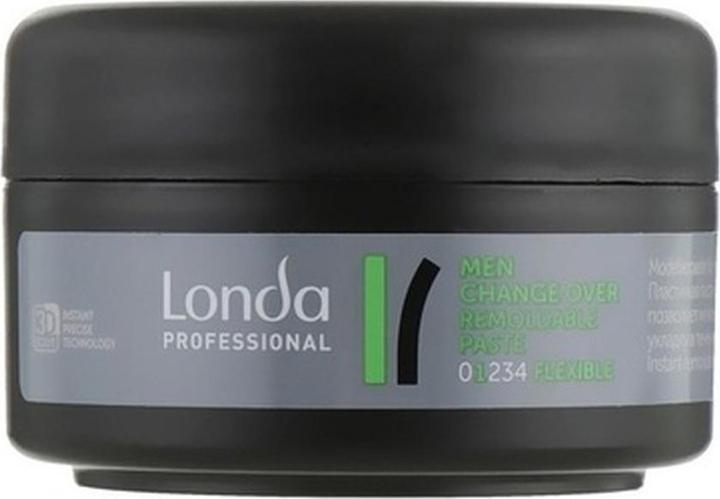 Actual product image Londa Professional - Men Change Over Remoldable Paste - Hair Remodeling Paste (Hair cream, 75 ml)