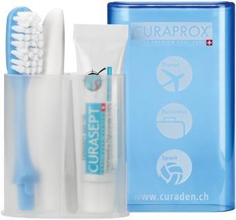 Produktbild Curaprox TS 261 Travel-Set Reisezahnbürste mit Zahnpasta (Extra weich, 1 x)