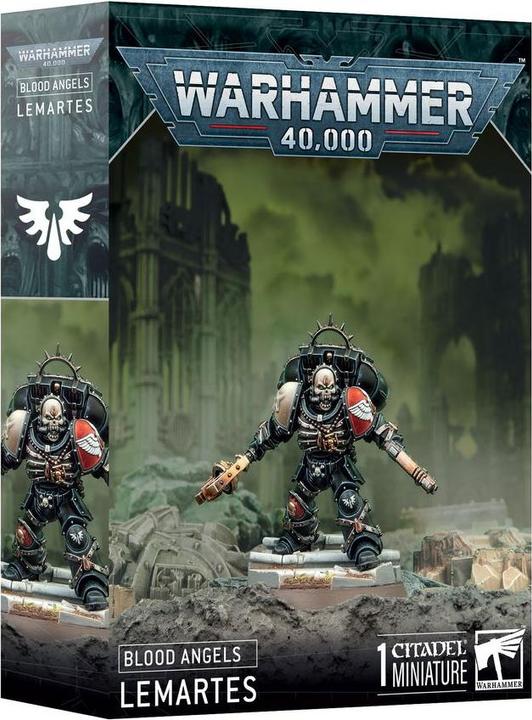 Actual product image Games Workshop Warhammer 40k - Blood Angels Lemartes (Plastic)