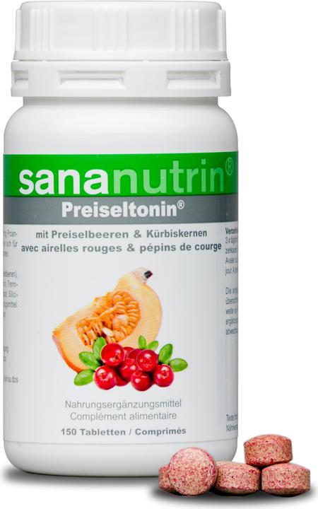 Produktbild Sananutrin Preiseltonin (150 Stk., Tabletten, 105 g)