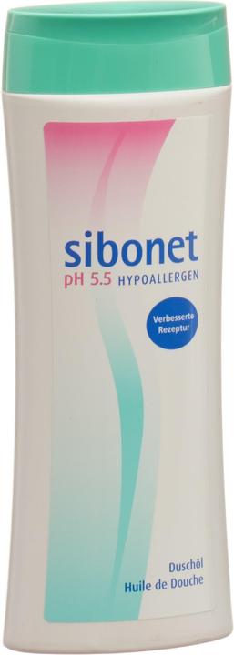 Actual product image Sibonet Shower oil pH 5.5 (250 ml)
