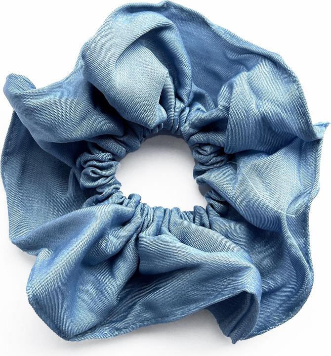 Actual product image Avizar Scrunchie Uni Plissee Stoff Sage (Hair tie)