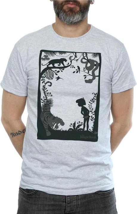 Produktbild Disney The Jungle Book Silhouette Poster TShirt (L)