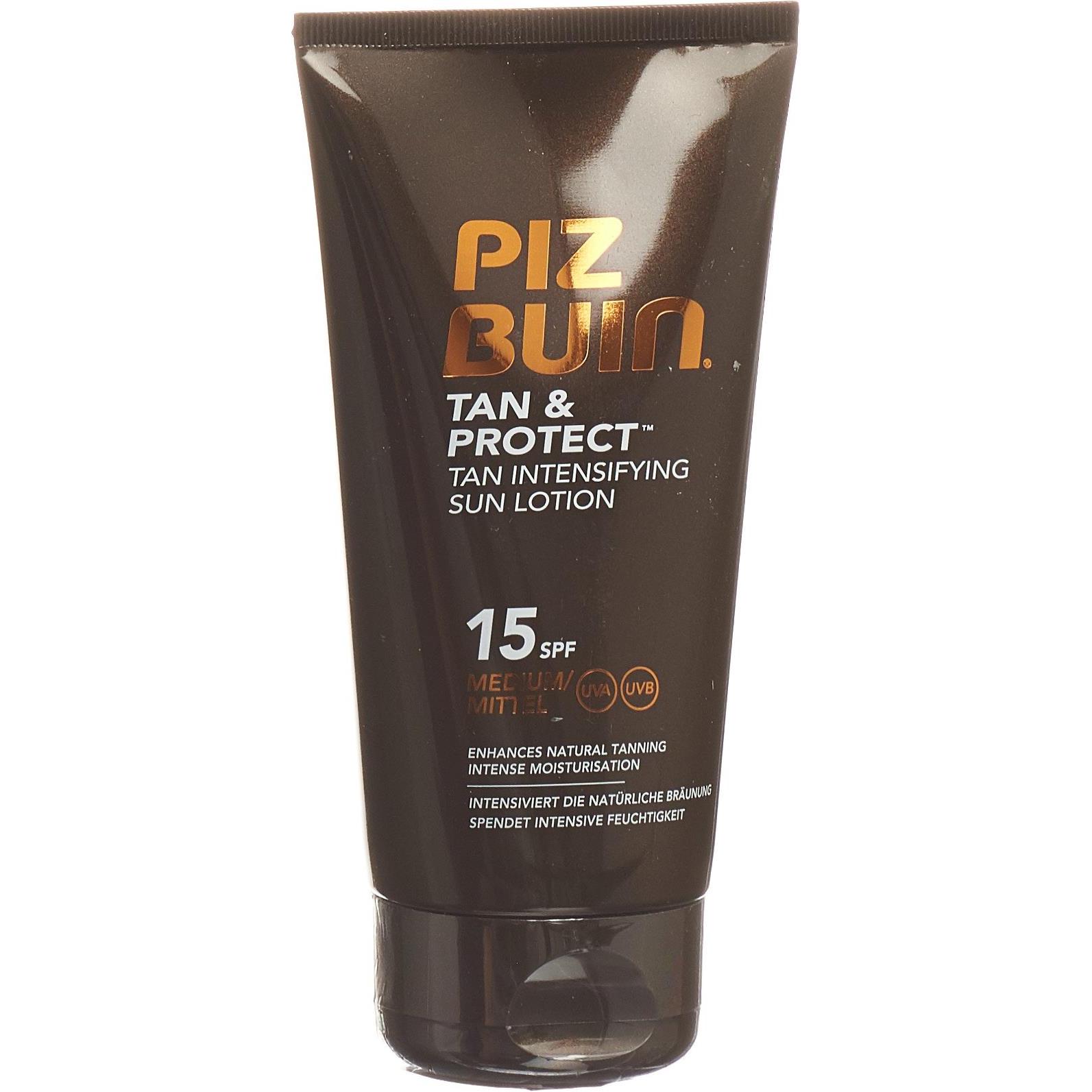 Piz Buin, Sonnencreme, Tan & Protect (Sonnenlotion, SPF 15, 150 ml)