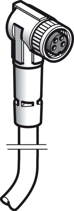Immagine prodotto TE Sensors Connettore con cavo M8, 4 pin, 10m (Cavi antenna)