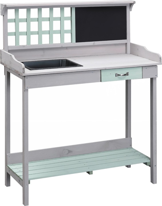 Produktbild Homcom Pflanztisch mit Schublade und Wanne
