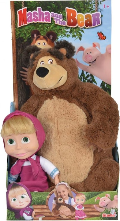 Produktbild Simba Mascha und der Bär Set (23 cm)
