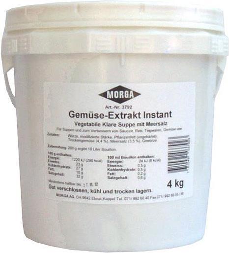 Actual product image Morga Vegetable broth inst (4000 g)