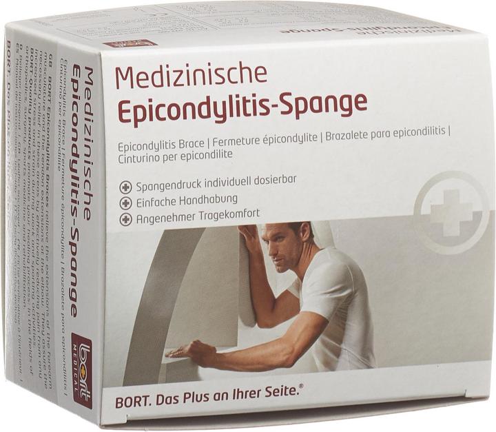 Produktbild Bort Medical Epicondylitis Spange Grösse 2 grau (2)