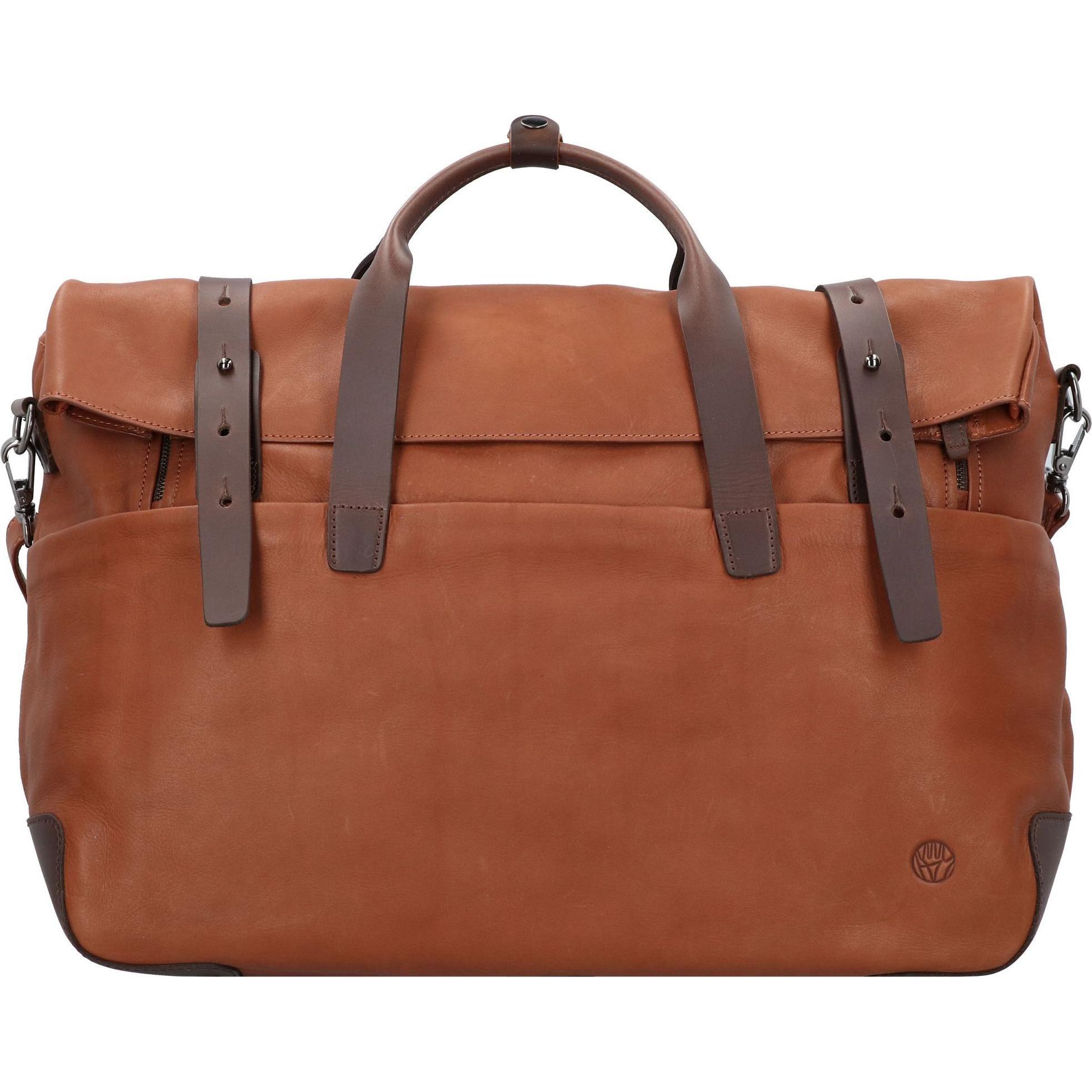 Harolds, Tasche, Mount Ivy Weekender Reisetasche Leder 59 cm, Braun, (50 l)