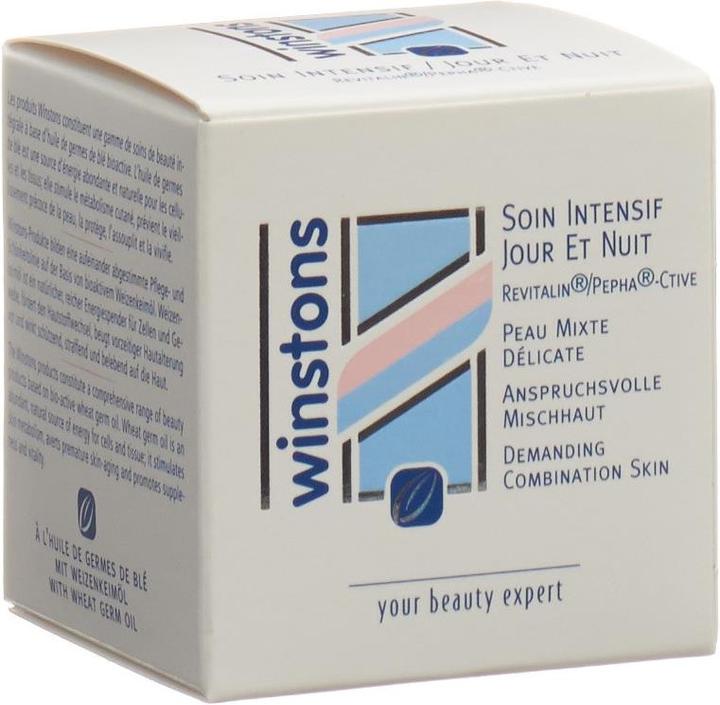 Produktbild Winstons Jour+Nuit Soin empf Mischhaut (50 ml, 24h Creme)