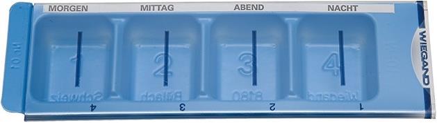 Produktbild Sahag Medikamenten Tagesdispenser Picolo