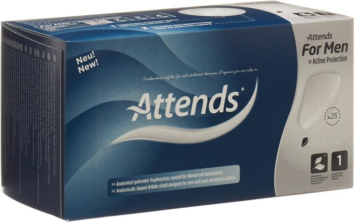 Actual product image Attends Man insert (25 x)