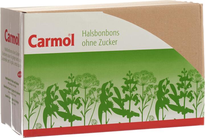 Actual product image Carmol Neck sweets without sugar tray