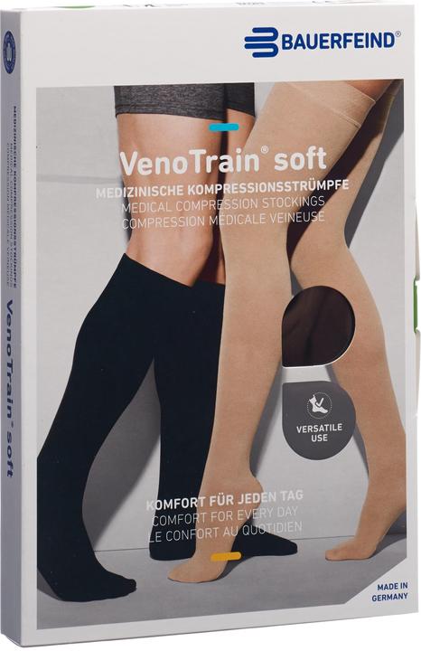 Actual product image Veno Train SOFT A-D KKL2 M plus/short geschlossene Fussspitze schwarz (M)