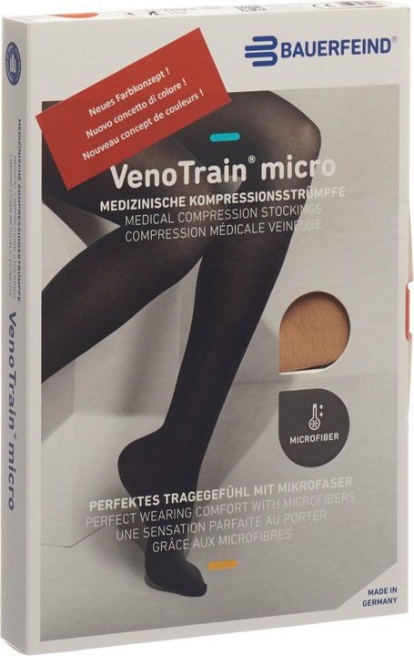 Veno Train MICRO A-D KKL2 S normal/long offene Fussspitze creme (S)