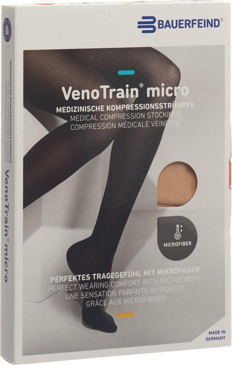 Produktbild Veno Train MICRO A-D KKL2 S plus/short offene Fussspitze creme (S)
