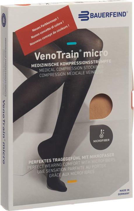 Produktbild Veno Train MICRO A-D KKL2 M plus/long offene Fussspitze creme (M)