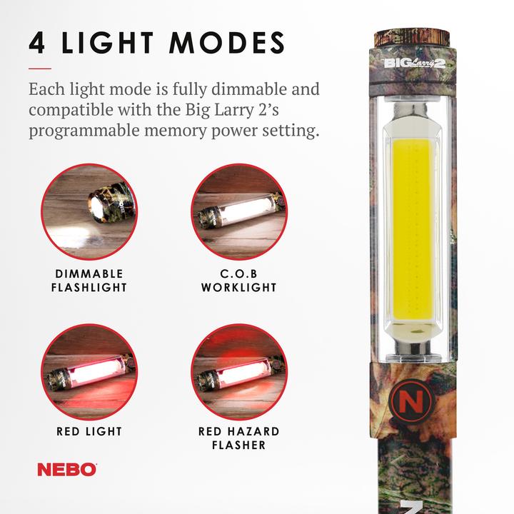 Actual product image Nebo Big Larry 2 (19.70 cm, 500 lm)