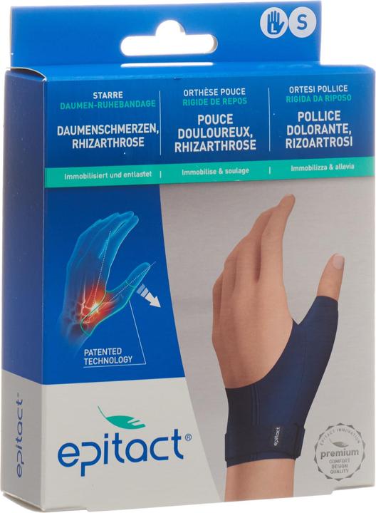 Produktbild Epitact starre Daumen-Ruhebandage S links (S)