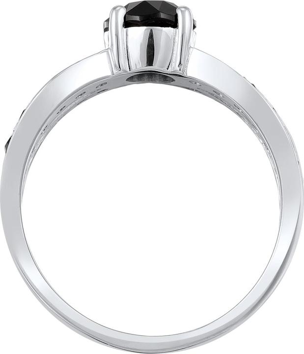 Immagine prodotto Elli Anello Solitario Cristallo Glamour Argento 925 (56, 925 Argento)