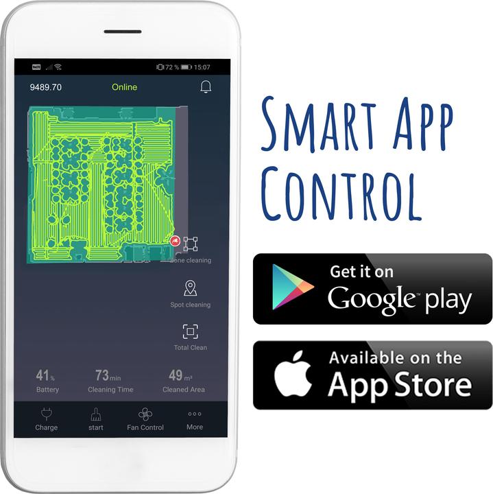 Produktbild Trisa Robo Clean App Control Laser